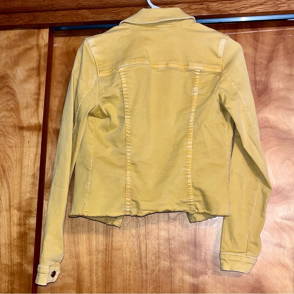 Kut from the Kloth Mustard Jean Jacket - Picture 5 of 5